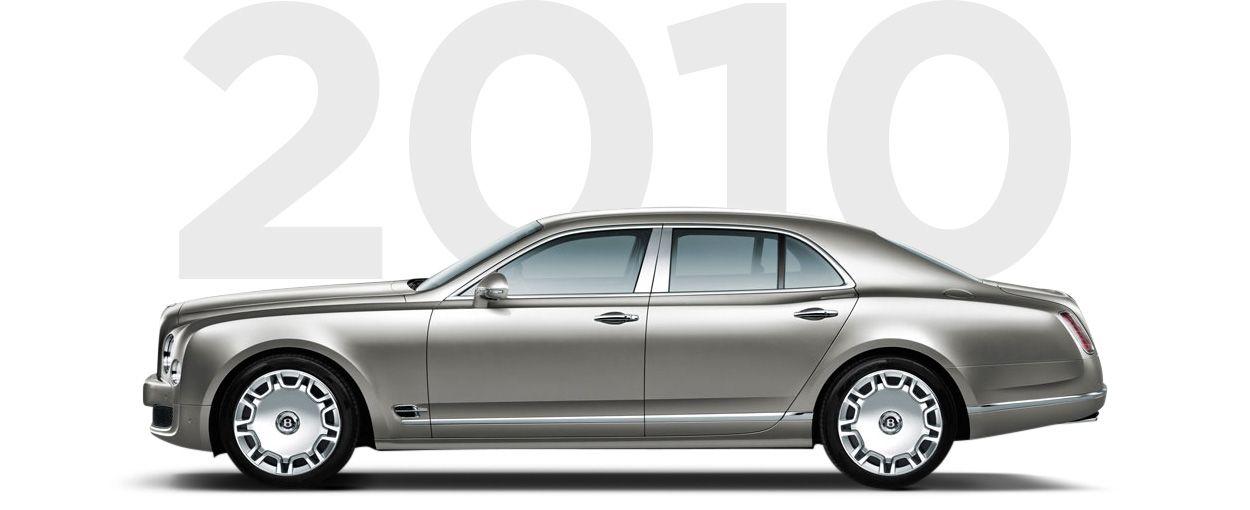 Pirelli & Bentley through history 2010