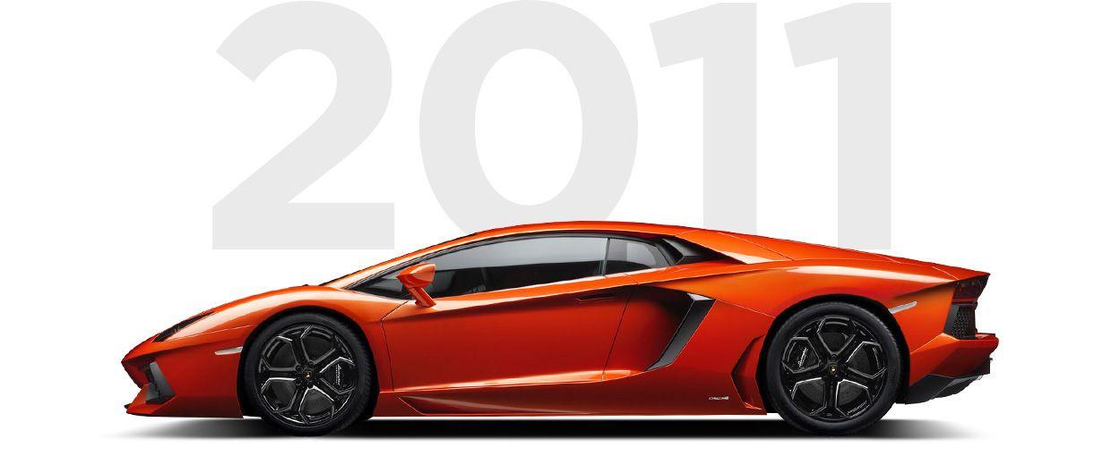 Pirelli & Lamborghini through history 2011
