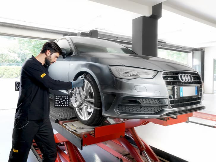 Equilibratura delle ruote